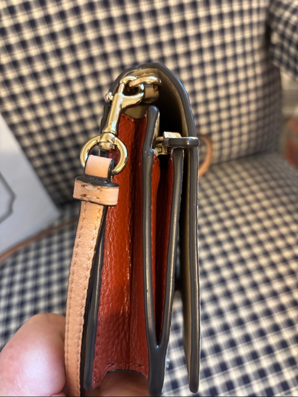 Coach Cream Crossbody with matching card holder - Picture 3 of 14